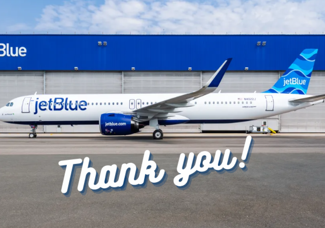 Thank You JetBlue